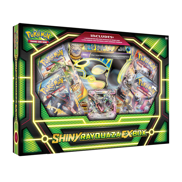 pokemon trading card game shiny rayquaza ex box TCG Rayquaza-Ex for sale online the trusted official grading guarantees its condition Pokemon TCG Shiny Rayquaza EX