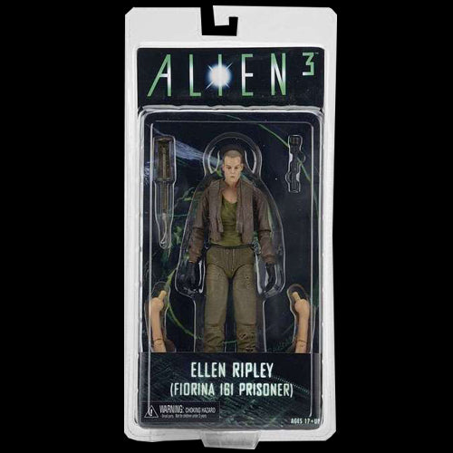 Aliens Series 8 Deluxe Action Figures - Alien 3 Ripley Bald Prisoner - Red Goblin