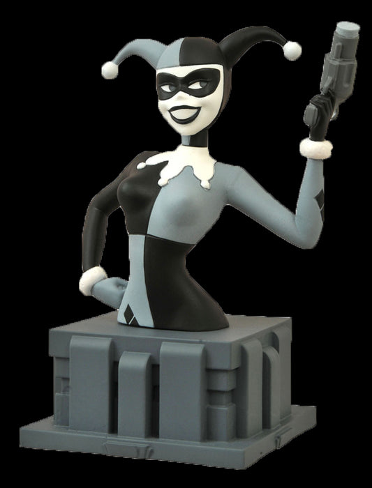 Batman: The Animated Series - Bust ”Almost Got 'Im” Harley Quinn Black & White (NYCC 2015 Exclusive) - Red Goblin
