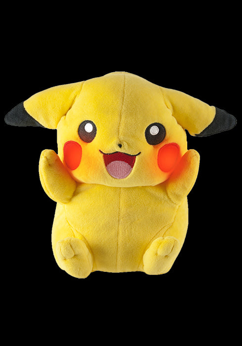 Pokemon: Figurina de plus care vorbeste - Pikachu - Red Goblin