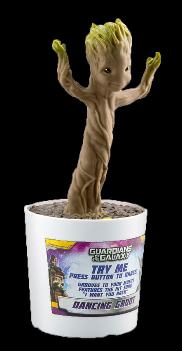 Guardians of the Galaxy: Guardians of the Galaxy: Interactive Figure with Sound Dancing Groot - Red Goblin