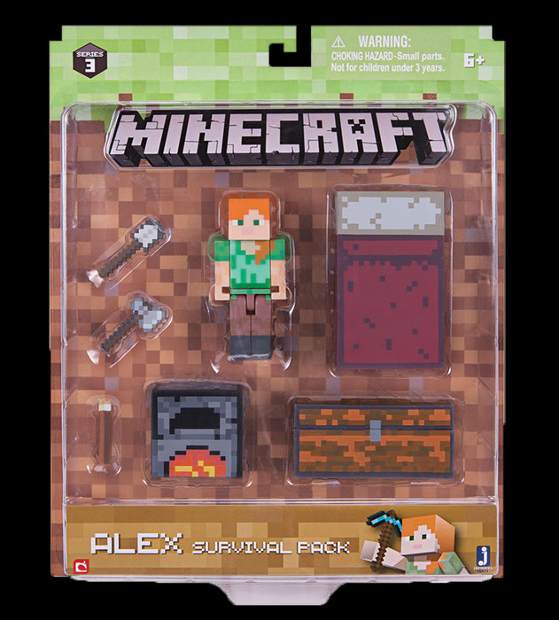 Minecraft: Action Figure Alex 8 cm - Red Goblin