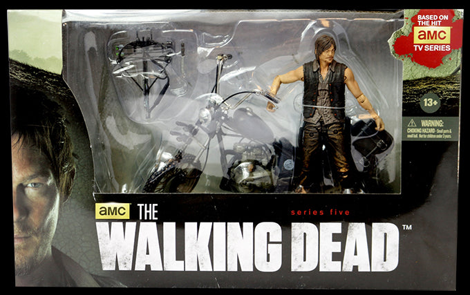 The Walking Dead: Action Figure Daryl Dixon with Chopper - Red Goblin