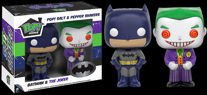Funko Pop: Batman & The Joker Salt & Pepper Shakers - Red Goblin