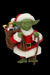 Star Wars Figure Yoda Santa Claus 12 cm - Red Goblin