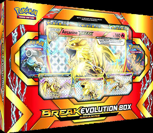 Pokemon Trading Card Game: BREAK Evolution Box Arcanine - Red Goblin