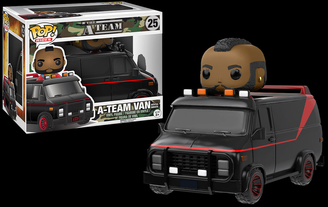 Funko Pop: The A-Team - The A-Team Van with B.A. Barracus - Red Goblin