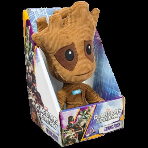 Guardians of the Galaxy: Talking Plush Figure Groot - Red Goblin