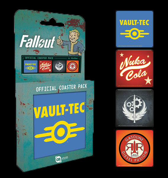 Fallout: Set suport pahare Mix - Red Goblin
