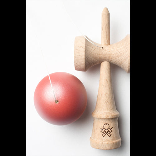 Kendama Sweets Solid Pearl Grapefruit - Red Goblin