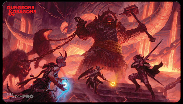 Ultra PRO: Play Mat - Dungeons & Dragons - Fire Giant - Red Goblin