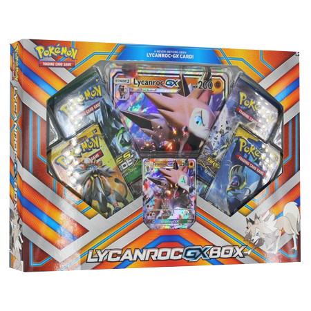 Pokemon Trading Card Game: Lycanroc-GX Box — Red Goblin