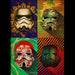 Star Wars: Metal Poster Pop Art Troopers Ink Squad - Red Goblin