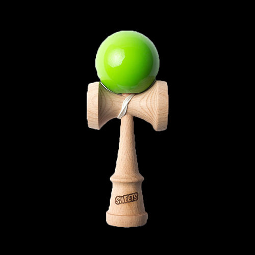 Kendama Sweets Prime Solid Green - Red Goblin