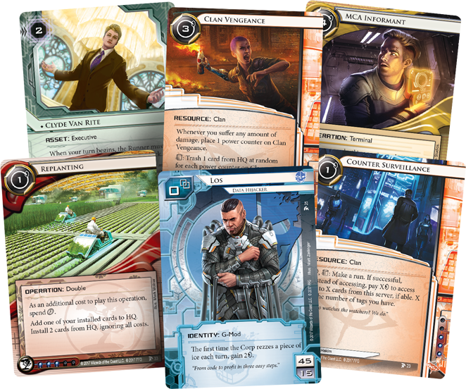 Netrunner Android Data Pad Interface Android: Netrunner - Station One Data Pack — Red Goblin
