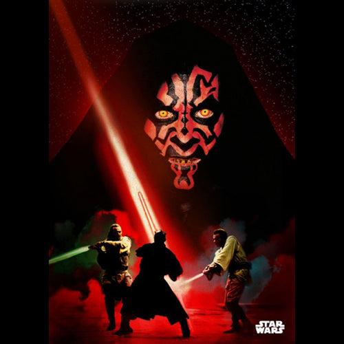 Star Wars: Poster de Metal - Darth Maul Duel - Red Goblin
