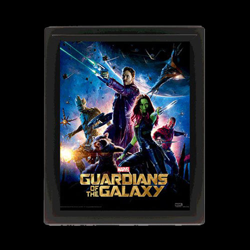 Poster înrămat Guardians of the Galaxy 3D Effect - Red Goblin