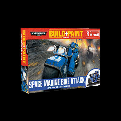 Warhammer: Space Marine Bike Attack - Red Goblin
