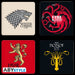 Set suport pahare: Game of Thrones Houses - Red Goblin