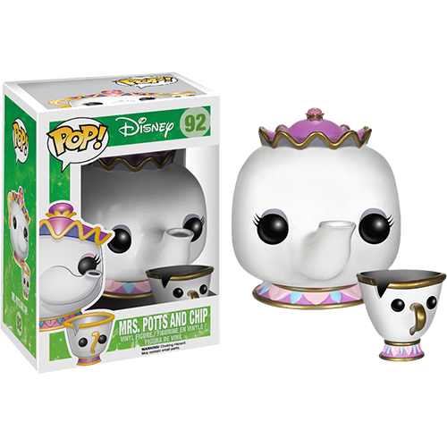 Funko Pop: Beauty and the Beast Live Action - Mrs. Potts & Chip