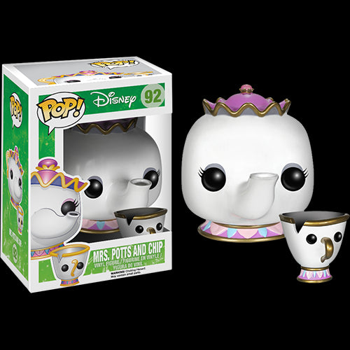 Funko Pop: Beauty and the Beast Live Action - Mrs. Potts & Chip - Red Goblin