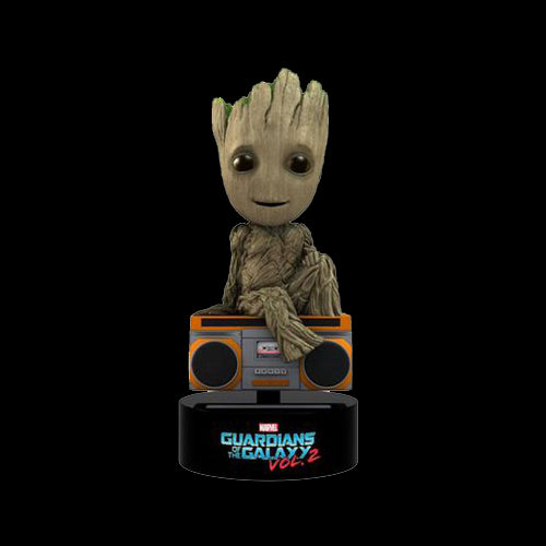 Figurina: Guardians of the Galaxy Vol.2 - Groot Solar Powered Body Knocker - Red Goblin