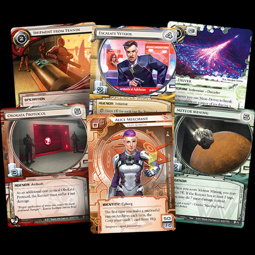 Android: Netrunner - Blood and Water Data Pack - Red Goblin