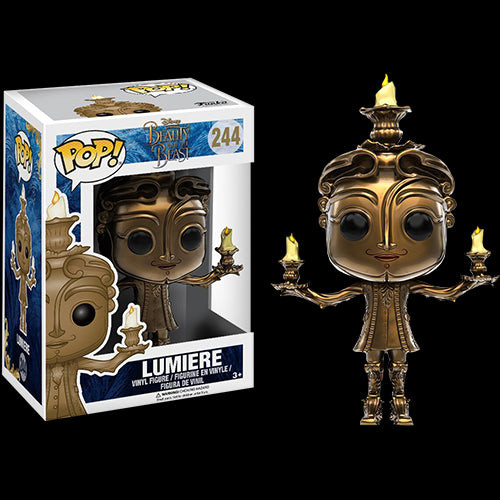 Funko Pop: Beauty and the Beast Live Action - Lumiere - Red Goblin
