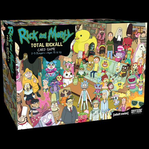 Total Rickall Rick and Morty Cooperative Card Game - Red Goblin