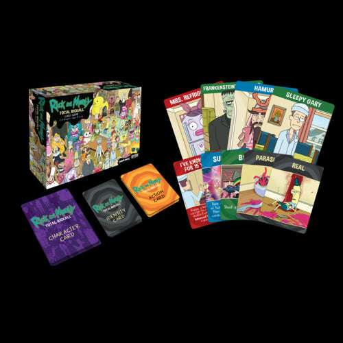 Total Rickall Rick and Morty Cooperative Card Game - Red Goblin