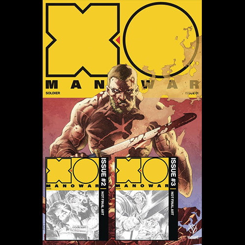 X-O Manowar (2017) vol. 1-3 Pre-Order Edition Bundle - Red Goblin