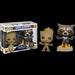 Funko Pop: Guardians of the Galaxy vol 2 - young Groot & Rocket Blasting 2-Pack - Red Goblin