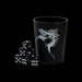 Cupă pentru zaruri cu emblemă dragon ( Negru ) - Red Goblin