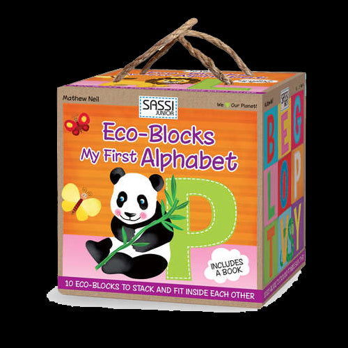 Eco Blocks - Primul meu alfabet - Red Goblin