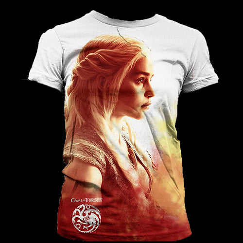 Tricou damă: Game of Thrones Ladies Daenerys Heatwave - Red Goblin