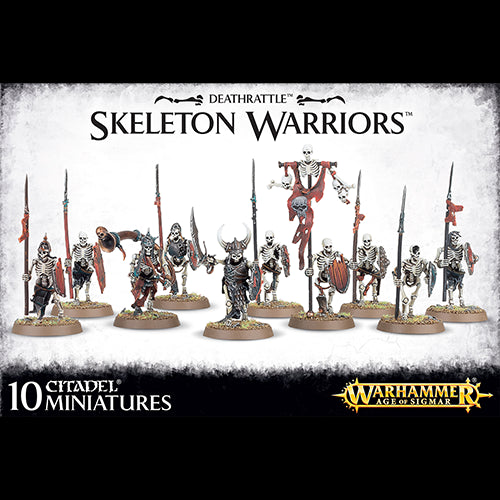 Warhammer: Deathtattle - Skeleton Warriors - Red Goblin