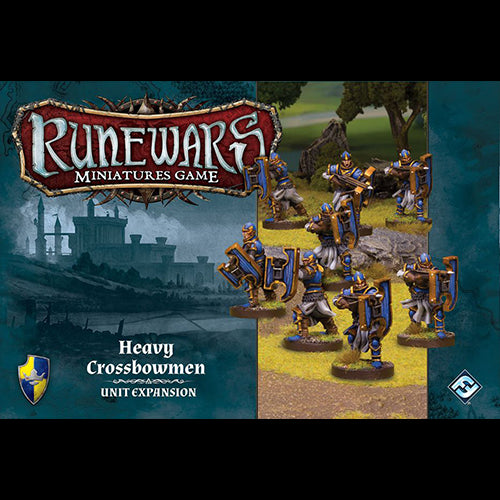 Runewars Miniatures Game - Heavy Crossbowmen - Red Goblin