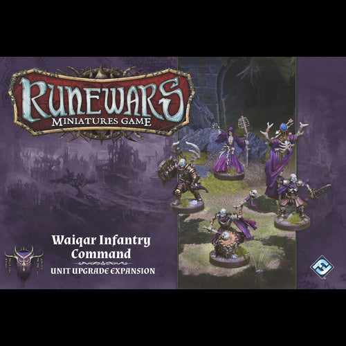 Runewars Miniatures Game - Waiqar Infantry Command - Red Goblin