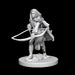 Pathfinder Unpainted Miniatures: Human Female Fighter - Red Goblin