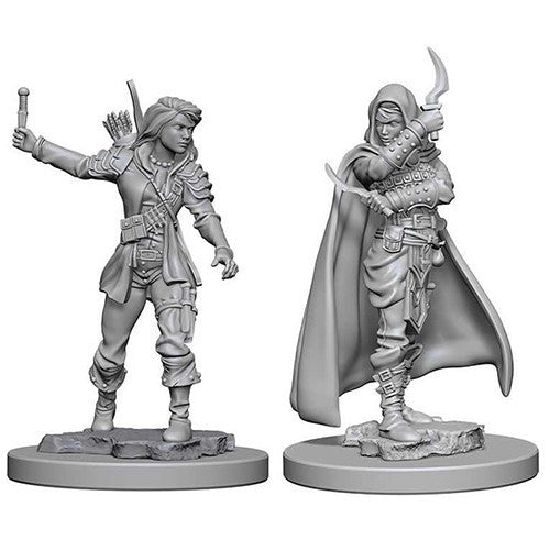 Pathfinder Unpainted Miniatures: Human Female Rogue - Red Goblin
