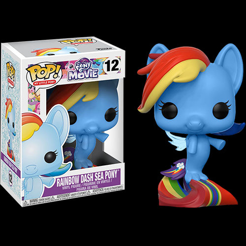Funko Pop: My Little Pony - Rainbow Dash Sea Pony - Red Goblin