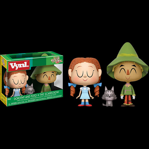Funko Vynl - Wizard Of Oz - Dorothy With Toto and The Scarecrow 2-Pack Action Figures - Red Goblin