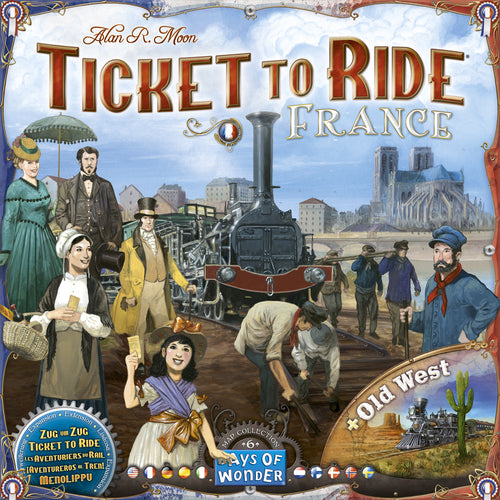 Ticket to Ride Map Collection: Volume 6 – France & Old West - Red Goblin