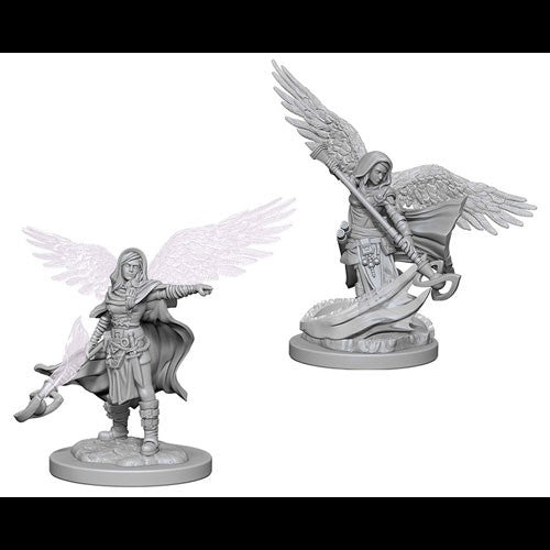 D&D Nolzur's Marvelous Unpainted Miniatures: Aasimar Female Wizard - Red Goblin