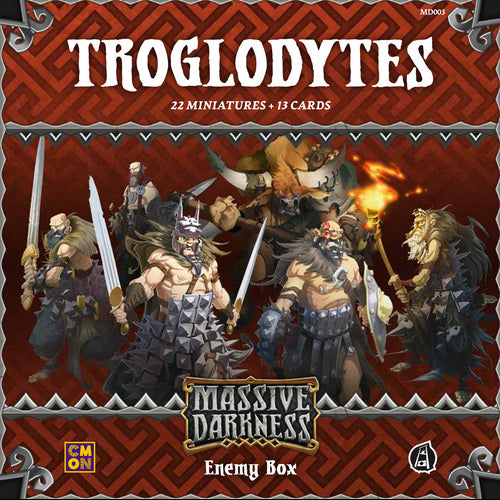 Massive Darkness - Troglodytes Enemy Box - Red Goblin