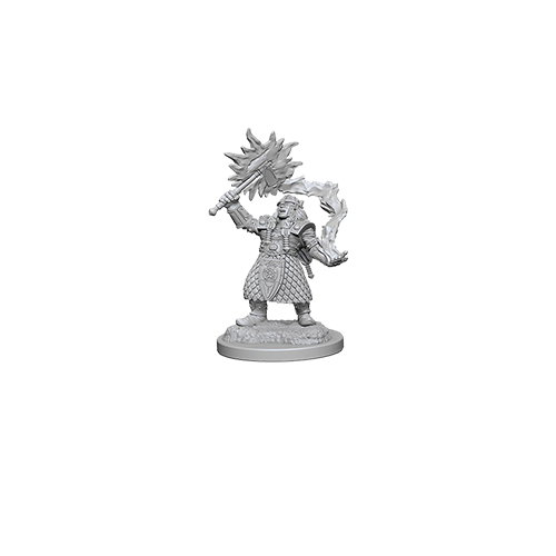 D&D Nolzur's Marvelous Unpainted Miniatures: Dwarf Female Cleric - Red Goblin