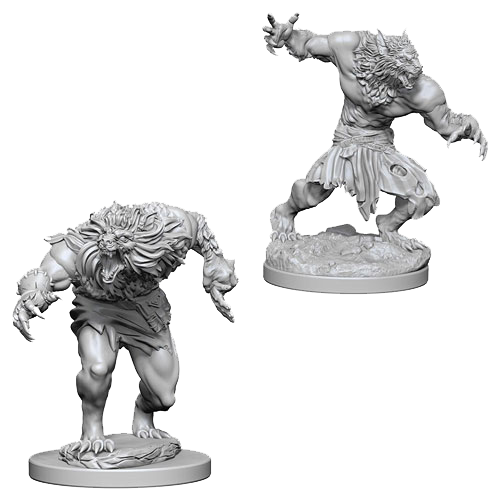 D&D Nolzur's Marvelous Unpainted Miniatures: Werewolves - Red Goblin