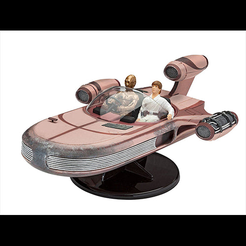 Figurina: Star Wars 40th Anniversary Level 3 Model Kit Landspeeder - Red Goblin