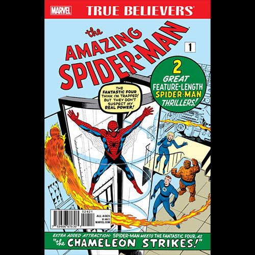 True Believers Kirby 100th Peter Parker, The Spectacular Spider-Man 1 - Red Goblin