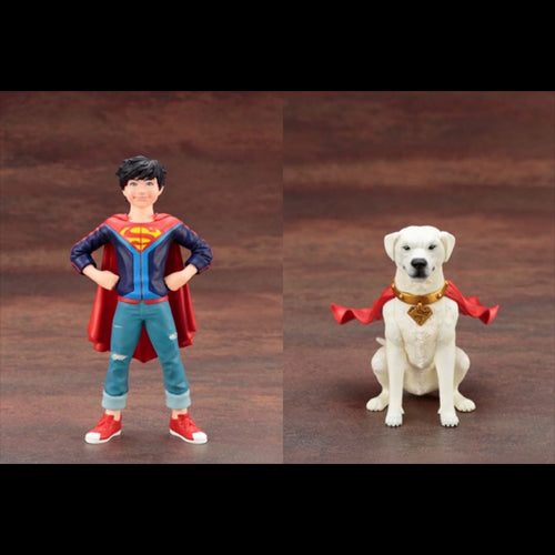Figurina: DC Comics Supersons - Jonathan Kent & Krypto 2pk Artfx+ - Red Goblin